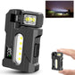 Portable Mini LED Flashlight – Magnetic Rechargeable USB Pocket Torch Work Light