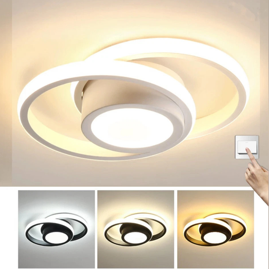 Modern LED Ceiling Chandelier | Chic Pendant Light for Bedroom & Living Room