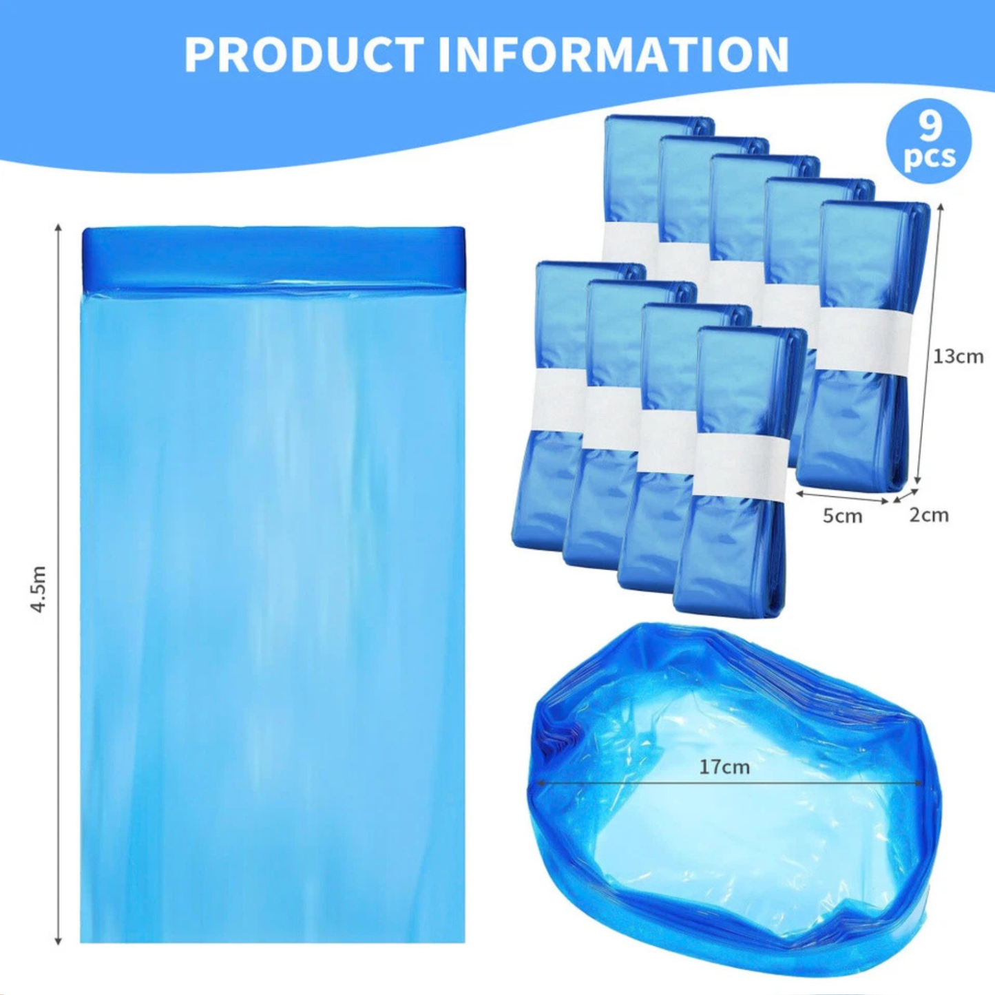 45-Pack Disposable Nappy Refills | Compatible with Angelcare & Tommee Tippee Twist & Click