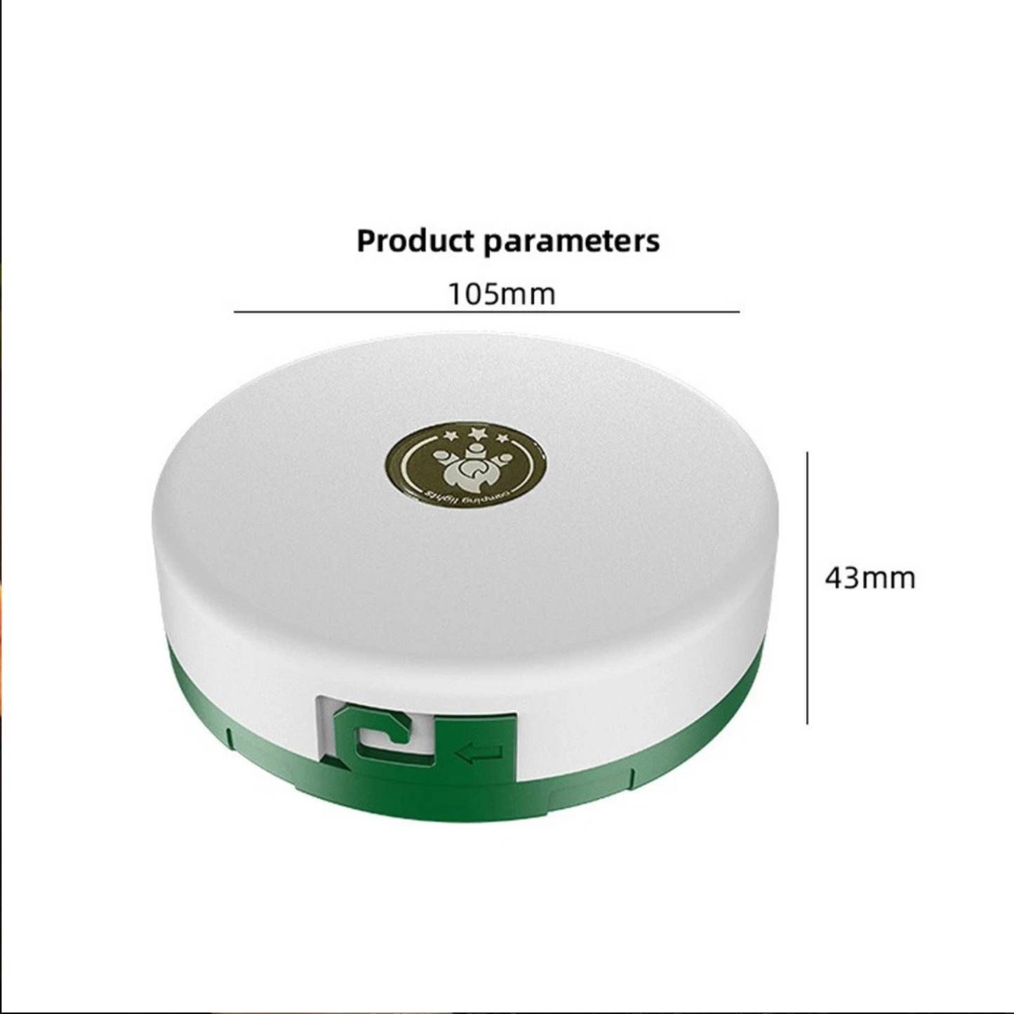 10M Portable Camping String Lights | Retractable USB Rechargeable Waterproof Lamps