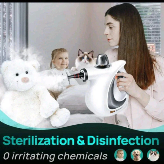 Redhut Multi-Surface Pressurized Handheld Steam Cleaner – Natural Cleaning | Brand New Sealed