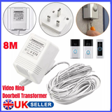 24V 500mA AC Doorbell Transformer Power Adapter – Compatible with Ring (UK)