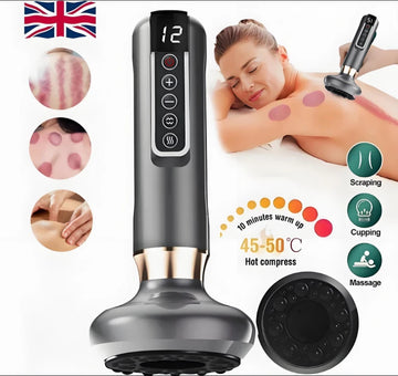 Electric Cupping Therapy Set Suction Cup Body Anti-Cellulite Scraping Massage