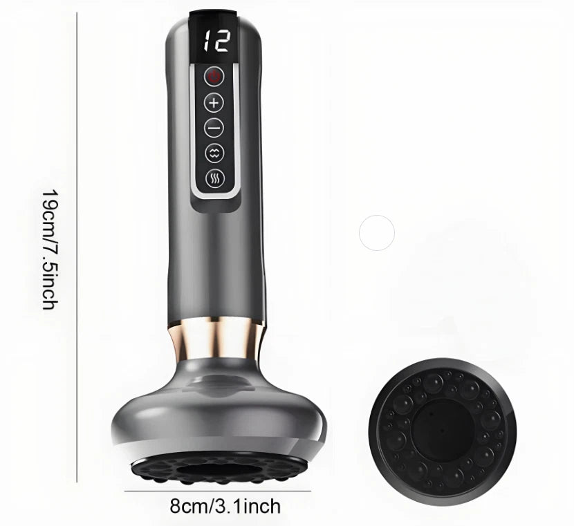 Electric Cupping Therapy Set Suction Cup Body Anti-Cellulite Scraping Massage