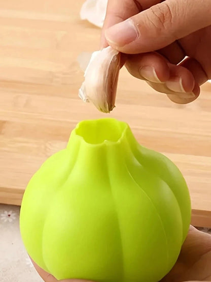 Silicone Garlic Peeler Tube Garlic Stripper Silicon Easy Peel Kitchen Gadgets